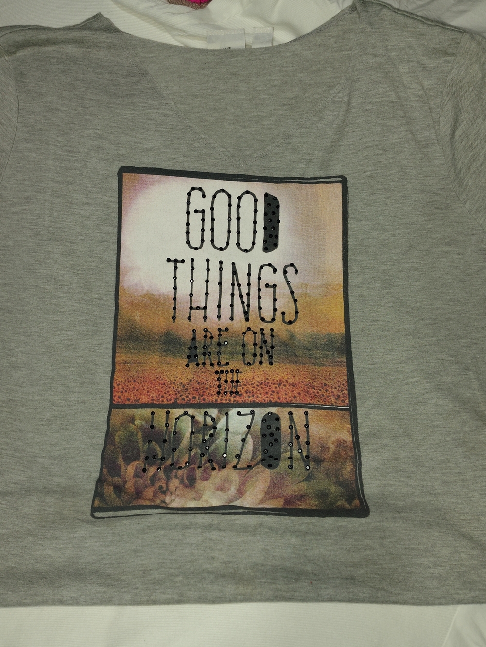 Cato Heather Gray Crewneck Tee